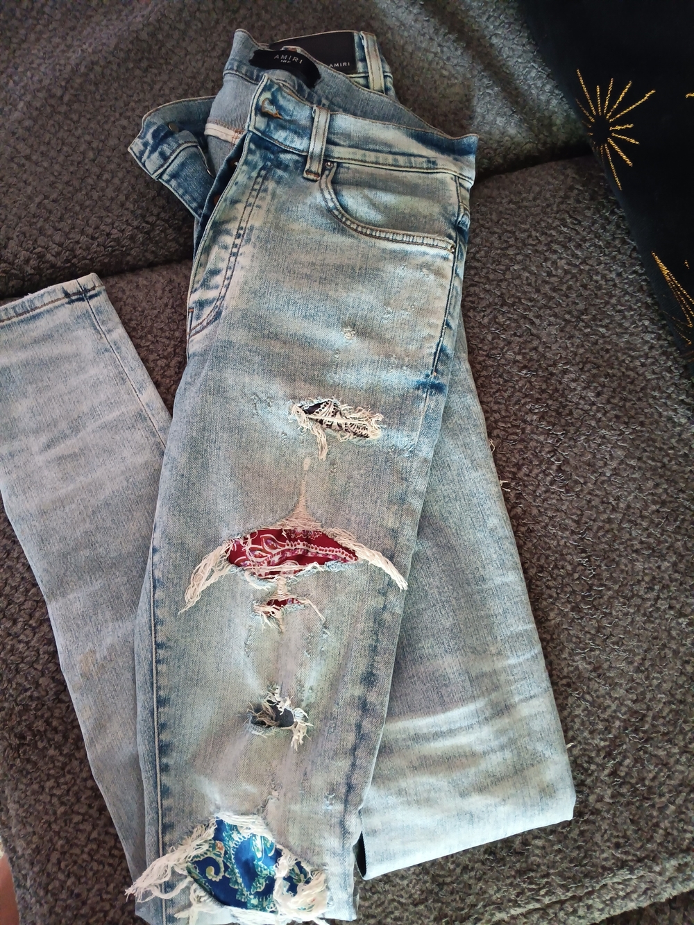 AMIRI Mens Skinny Leg Jeans Size 31